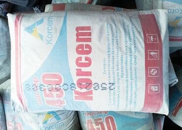 Korcem цемент, M-450, цвет - Серый, 50 кг/м³, Оптом at lalafo.kg Korcem цемент, M-450, цвет - Серый, 50 кг/м³, Оптом
