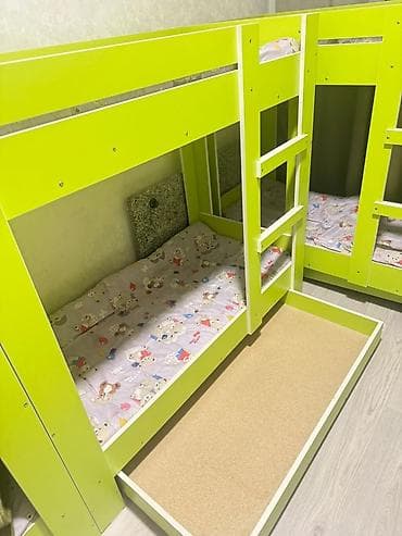 Бир жарым керебеттер: Үч ярустуу керебет, Колдонулган, Өзү алып кетүү, Акылуу жеткирүү, узуну - 140 см lalafo.kg да — 3 Бир жарым керебеттер: Үч ярустуу керебет, Колдонулган, Өзү алып кетүү, Акылуу жеткирүү, узуну - 140 см — 3