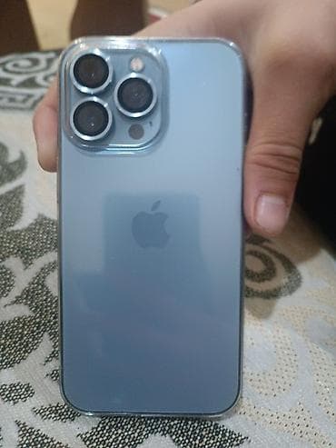 IPhone 13 Pro, Б/у, 128 ГБ, Sierra Blue, Защитное стекло, Чехол, 100 % at lalafo.kg IPhone 13 Pro, Б/у, 128 ГБ, Sierra Blue, Защитное стекло, Чехол, 100 %