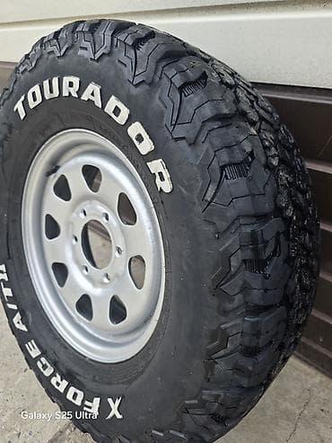Шина внедорожная TOURADOR X FORCE A/T II на диске Характеристики: - at lalafo.kg Шина внедорожная TOURADOR X FORCE A/T II на диске Характеристики: -