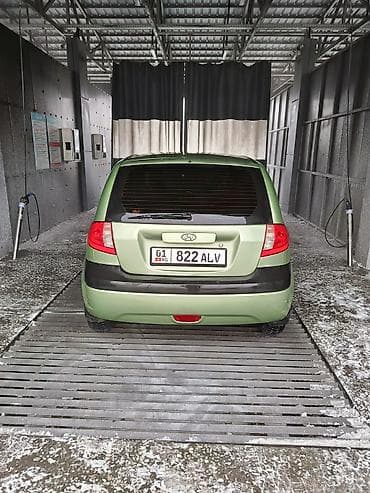 Huanghai: Hyundai Getz: 2007 г., 1.6 л, Автомат, Бензин, Хэтчбэк at lalafo.kg — 4 Huanghai: Hyundai Getz: 2007 г., 1.6 л, Автомат, Бензин, Хэтчбэк — 4