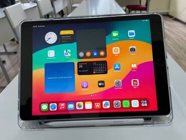 Планшет, Apple, память 64 ГБ, 9" - 10", Wi-Fi, Б/у, Детский цвет - Черный at lalafo.kg Планшет, Apple, память 64 ГБ, 9" - 10", Wi-Fi, Б/у, Детский цвет - Черный