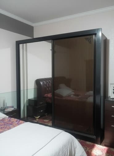 Спальный гарнитур, Новый, Тумба, Комод, Двуспальная кровать, Кыргызстан, Дерево, Самовывоз, Бесплатная доставка, Платная доставка, цвет - Черный at lalafo.kg Спальный гарнитур, Новый, Тумба, Комод, Двуспальная кровать, Кыргызстан, Дерево, Самовывоз, Бесплатная доставка, Платная доставка, цвет - Черный