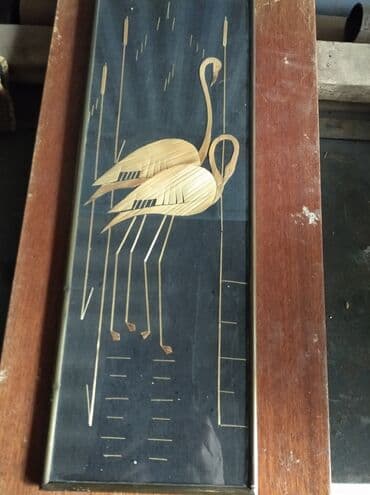 Продам пано декор.из соломки и т.д at lalafo.kg Продам пано декор.из соломки и т.д