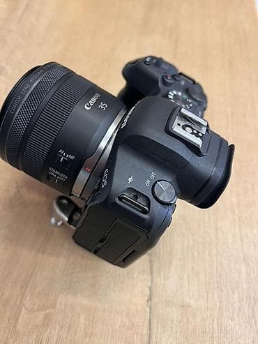 Беззеркальная камера Canon EOS R6 с объективом Canon RF 35mm f/1.8 at lalafo.kg Беззеркальная камера Canon EOS R6 с объективом Canon RF 35mm f/1.8