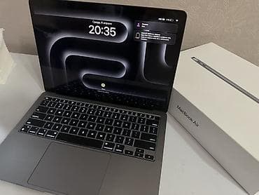 Apple MacBook Air 13" (серия на фото), цвет Space Gray. Компактный и at lalafo.kg Apple MacBook Air 13" (серия на фото), цвет Space Gray. Компактный и