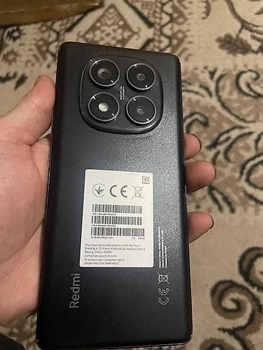 Redmi, Redmi Note 14 Pro, Новый, 256 ГБ, цвет - Черный, 2 SIM at lalafo.kg Redmi, Redmi Note 14 Pro, Новый, 256 ГБ, цвет - Черный, 2 SIM