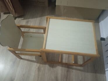 Комплект детского стола и стула at lalafo.kg Комплект детского стола и стула