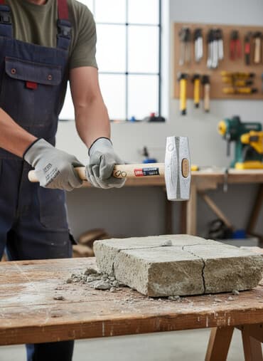 Молоток-кувалда ABC весом 1000 грамм с деревянной рукояткой at lalafo.kg Молоток-кувалда ABC весом 1000 грамм с деревянной рукояткой