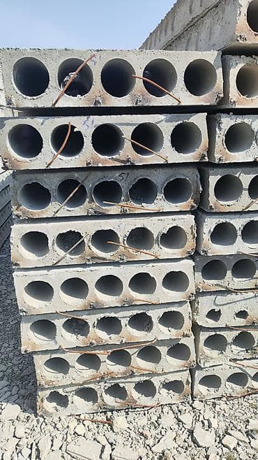 Железобетонные многопустотные плиты перекрытия - Тип: преднапряжённые at lalafo.kg Железобетонные многопустотные плиты перекрытия - Тип: преднапряжённые