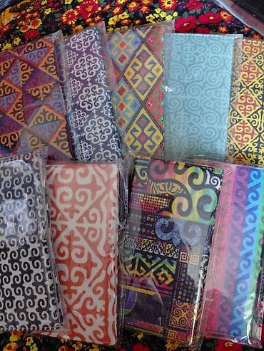 Кошельки из войлока с этническими орнаментами по 200с каждый - at lalafo.kg Кошельки из войлока с этническими орнаментами по 200с каждый -