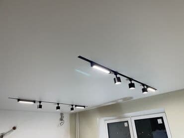 Натяжной потолок Матовое Монтаж at lalafo.kg Натяжной потолок Матовое Монтаж