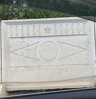 Декоративная бетонная плита/панель с барельефом - Материал at lalafo.kg Декоративная бетонная плита/панель с барельефом - Материал