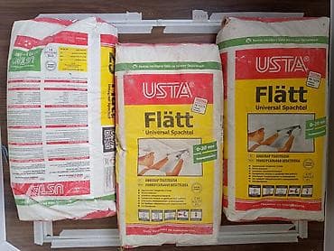 Универсальная шпатлёвка Флай уста для внутренних работ. 6 мешков по at lalafo.kg Универсальная шпатлёвка Флай уста для внутренних работ. 6 мешков по