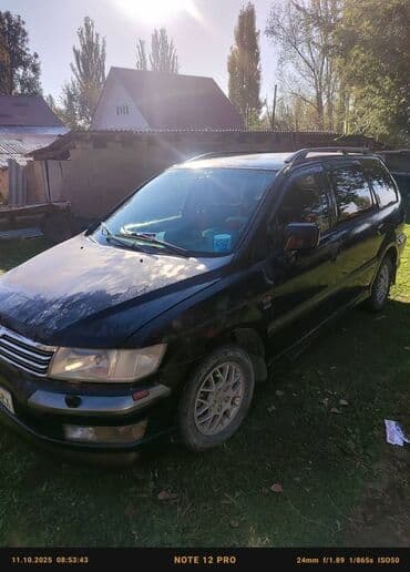 Mitsubishi Space Wagon: 1998 г., Механика, Универсал at lalafo.kg Mitsubishi Space Wagon: 1998 г., Механика, Универсал