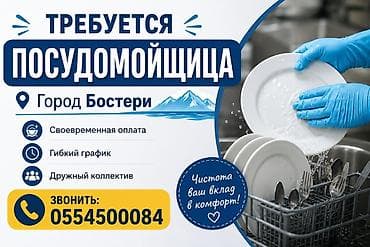Талап кылынат Идиш жуучу, Төлөм: Күнүмдүк lalafo.kg да Талап кылынат Идиш жуучу, Төлөм: Күнүмдүк