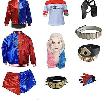 Костюм Харли Квинн — полный набор для косплея/вечеринок. Аренда at lalafo.kg Костюм Харли Квинн — полный набор для косплея/вечеринок. Аренда