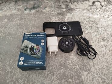 Магнитный кулер для телефонов и планшетов с индикацией температуры at lalafo.kg Магнитный кулер для телефонов и планшетов с индикацией температуры