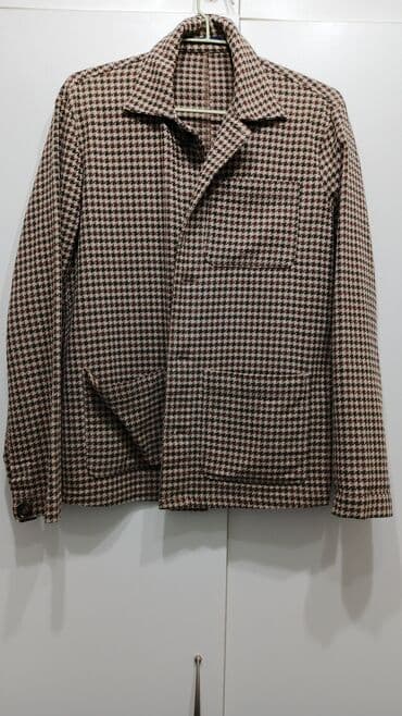 Два мужских пиджака/жакета. 1) Жакет в клетку «гусиная лапка»: - at lalafo.kg Два мужских пиджака/жакета. 1) Жакет в клетку «гусиная лапка»: -