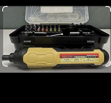 Аккумуляторная электрическая отвёртка FBH‑01S в наборе - at lalafo.kg Аккумуляторная электрическая отвёртка FBH‑01S в наборе -