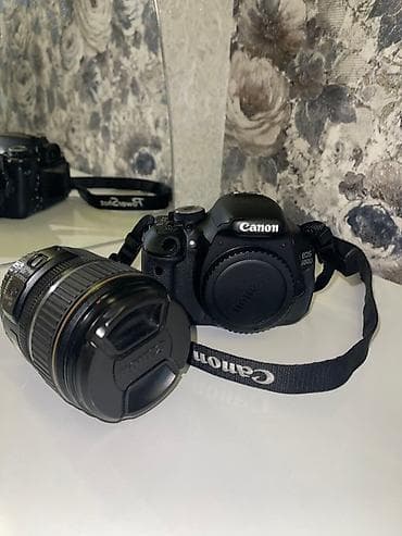 Фотоаппарат Canon 600D, вместе с объективом Фотик использовался 2 at lalafo.kg Фотоаппарат Canon 600D, вместе с объективом Фотик использовался 2