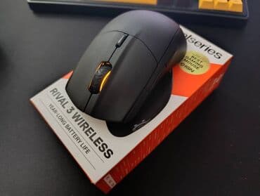 Продам игровую мышь SteelSeries Rival 3 Wireless. Состояние: как at lalafo.kg Продам игровую мышь SteelSeries Rival 3 Wireless. Состояние: как