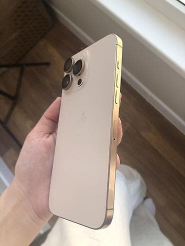 IPhone 16 Pro Max, Б/у, 256 ГБ, Золотой, Чехол, 89 % at lalafo.kg IPhone 16 Pro Max, Б/у, 256 ГБ, Золотой, Чехол, 89 %