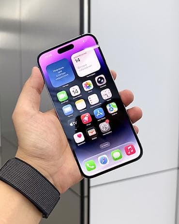 IPhone 14 Pro Max, Б/у, 256 ГБ, Deep Purple, Защитное стекло, Чехол, В рассрочку, 89 % at lalafo.kg IPhone 14 Pro Max, Б/у, 256 ГБ, Deep Purple, Защитное стекло, Чехол, В рассрочку, 89 %