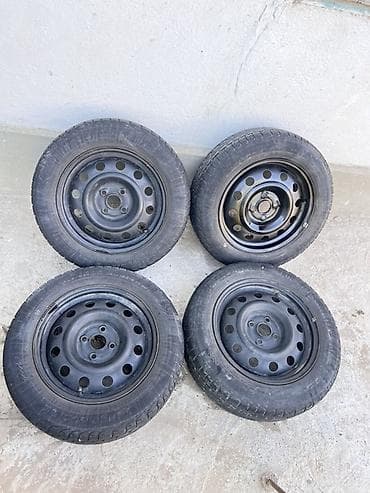 Колеса в сборе 65 / R 15, Лето, Комплект, Легковые, Железные at lalafo.kg Колеса в сборе 65 / R 15, Лето, Комплект, Легковые, Железные