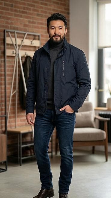 Мужская куртка GEOX RESPIRA БУ в отличном состоянии - Модель: легкая at lalafo.kg Мужская куртка GEOX RESPIRA БУ в отличном состоянии - Модель: легкая