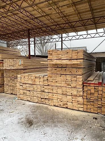 Брус: Пиломатериалы из хвойных пород Ассортимент: - Брус и обрезная доска at lalafo.kg — 2 Брус: Пиломатериалы из хвойных пород Ассортимент: - Брус и обрезная доска — 2