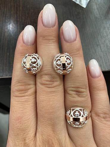 Серебро покрыто золотом пробы 925 Производитель Турция Качество at lalafo.kg Серебро покрыто золотом пробы 925 Производитель Турция Качество