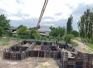 Опалубка и фундаменты под ключ Профессиональное устройство монолитных at lalafo.kg Опалубка и фундаменты под ключ Профессиональное устройство монолитных
