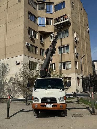 Услуга: автовышка (телескопическая люлька на шасси грузовика) at lalafo.kg Услуга: автовышка (телескопическая люлька на шасси грузовика)