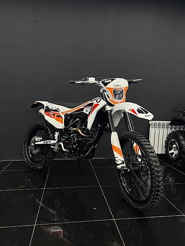 Эндуро-мотоцикл Kayo k5, бело‑оранжево‑черный) мотоцикл расторможен и at lalafo.kg Эндуро-мотоцикл Kayo k5, бело‑оранжево‑черный) мотоцикл расторможен и