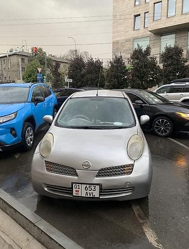 Nissan March: 2004 г., 1.3 л, Автомат, Бензин, Хэтчбэк at lalafo.kg Nissan March: 2004 г., 1.3 л, Автомат, Бензин, Хэтчбэк