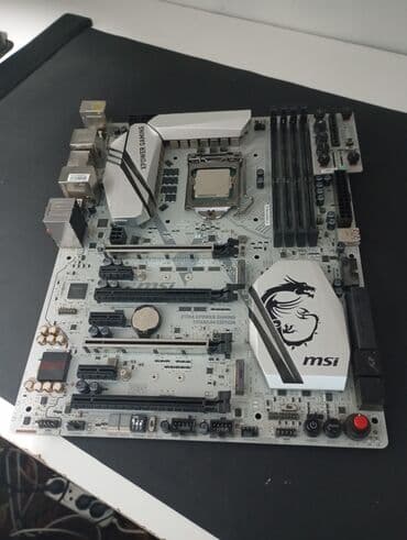 Материнская плата, Б/у, MSI, LGA1151, ATX, Для ПК at lalafo.kg Материнская плата, Б/у, MSI, LGA1151, ATX, Для ПК