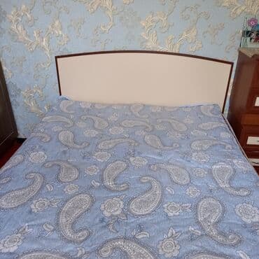 Спальный гарнитур, Б/у, Шкаф, Двуспальная кровать at lalafo.kg Спальный гарнитур, Б/у, Шкаф, Двуспальная кровать