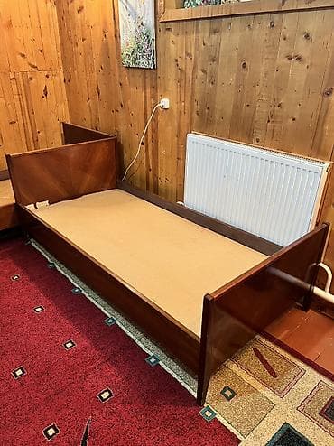 Две односпальные кровати в классическом деревянном исполнении. - at lalafo.kg Две односпальные кровати в классическом деревянном исполнении. -