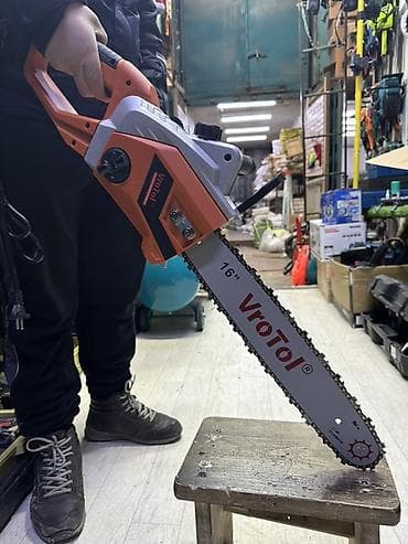 Электрическая цепная пила VroTol VKS20‑16 - Тип: сетевая цепная пила at lalafo.kg Электрическая цепная пила VroTol VKS20‑16 - Тип: сетевая цепная пила