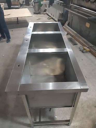 Мойки для кафе, ванна моечная, котломойка at lalafo.kg Мойки для кафе, ванна моечная, котломойка