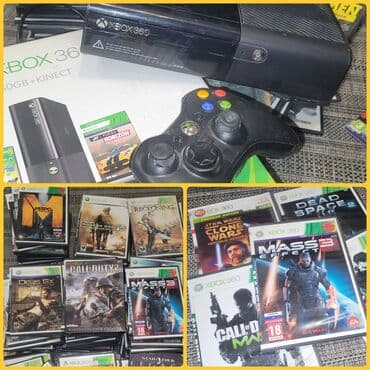 Игровой комплект Xbox 360 250 GB + Kinect (необходим ремонт!! заедает at lalafo.kg Игровой комплект Xbox 360 250 GB + Kinect (необходим ремонт!! заедает