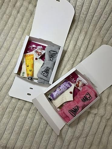 Подарки на 8 марта. Внутри: - косметическая повязка для волос ( в at lalafo.kg Подарки на 8 марта. Внутри: - косметическая повязка для волос ( в