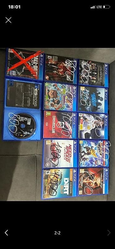 Коллекция дисков для PlayStation 4. Список игр (коробочные издания at lalafo.kg Коллекция дисков для PlayStation 4. Список игр (коробочные издания