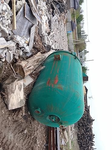 Горизонтальная стальная емкость (резервуар) цилиндрической формы с at lalafo.kg Горизонтальная стальная емкость (резервуар) цилиндрической формы с