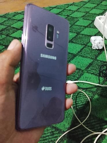 Samsung Galaxy S9 Plus, Колдонулган, 128 ГБ, түсү - Ток сары, 2 SIM lalafo.kg да Samsung Galaxy S9 Plus, Колдонулган, 128 ГБ, түсү - Ток сары, 2 SIM