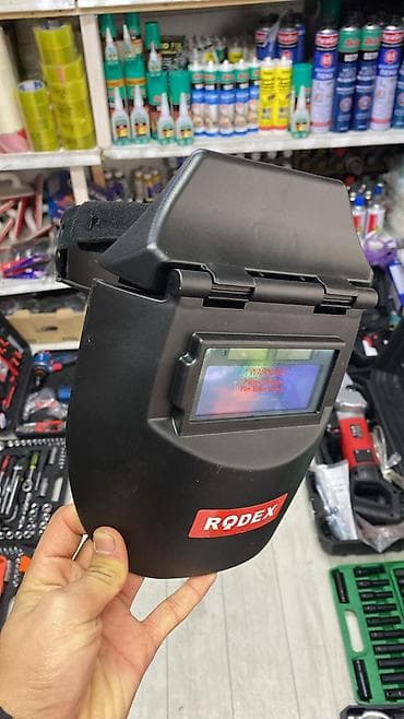 Ширетүүдө колдонулуучу беткап, Жаңы, Rodex, Автоматтык хамелеон чыпкалары lalafo.kg да — 1 Ширетүүдө колдонулуучу беткап, Жаңы, Rodex, Автоматтык хамелеон чыпкалары — 1