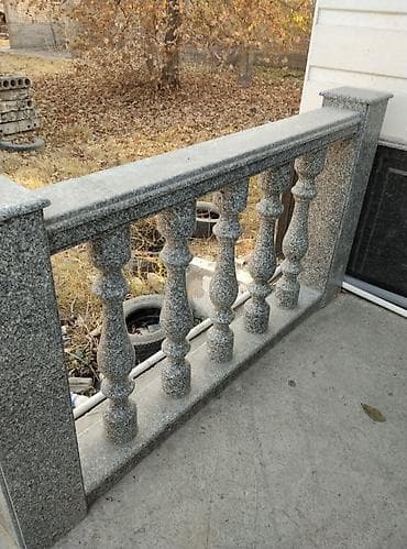 Изготовление балясин Материал: Камень, Стиль: Классический at lalafo.kg Изготовление балясин Материал: Камень, Стиль: Классический