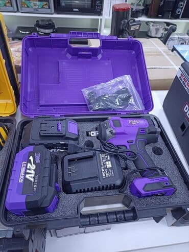 Mrdass гайковёрт, 2акб, крутящий момент 800n доставка по городу at lalafo.kg Mrdass гайковёрт, 2акб, крутящий момент 800n доставка по городу