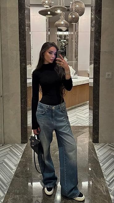 Срочно !!! продаю качественные Женские джинсы свободного кроя !!!! По at lalafo.kg Срочно !!! продаю качественные Женские джинсы свободного кроя !!!! По